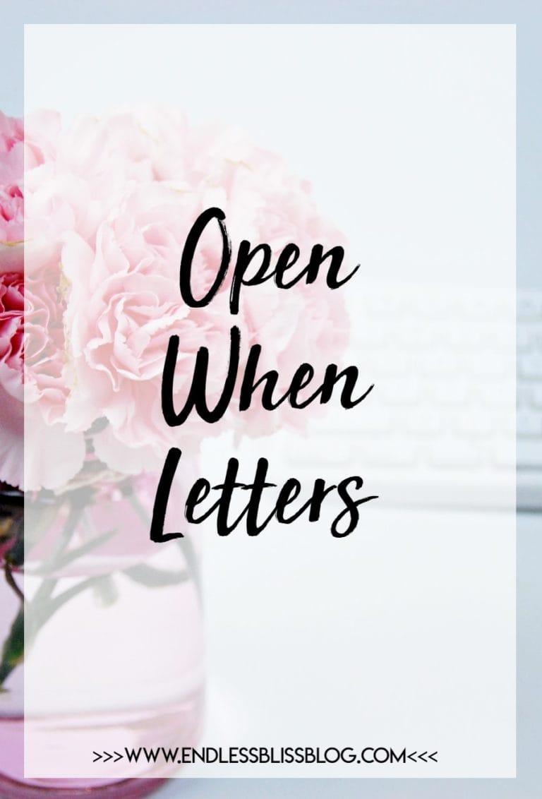 open when letters